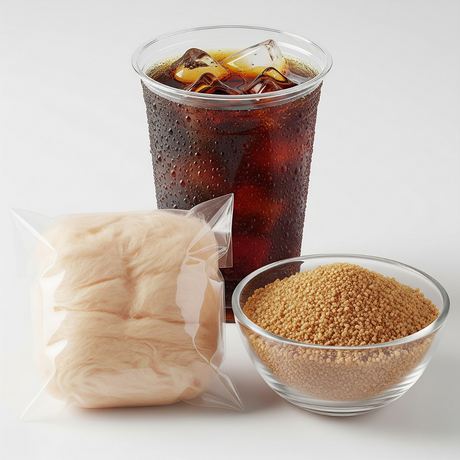 Cola Cotton Candy Floss Sugar