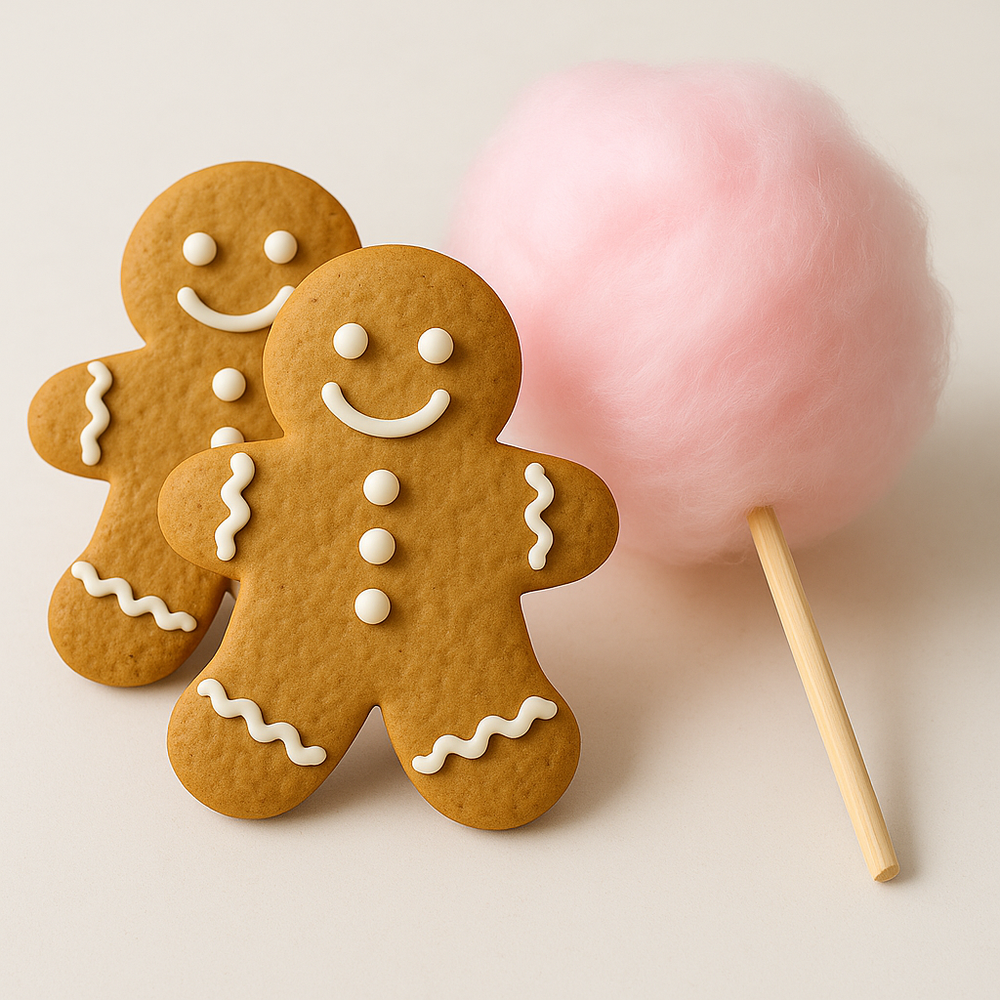 Gingerbread Cotton Candy Floss Sugar