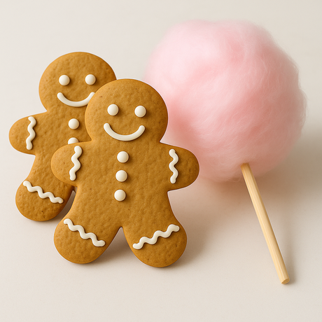 Gingerbread Cotton Candy Floss Sugar