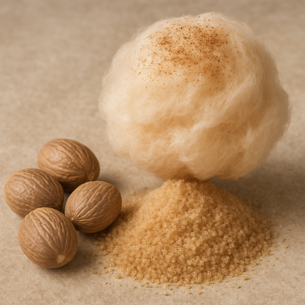 Nutmeg Cotton Candy Floss Sugar