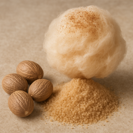 Nutmeg Cotton Candy Floss Sugar
