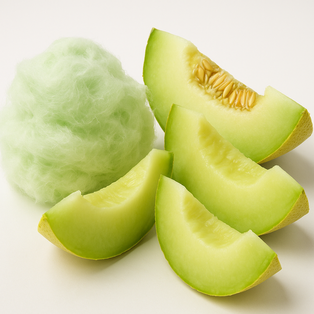 Honeydew Melon Cotton Candy Floss Sugar (Without Color), Organic