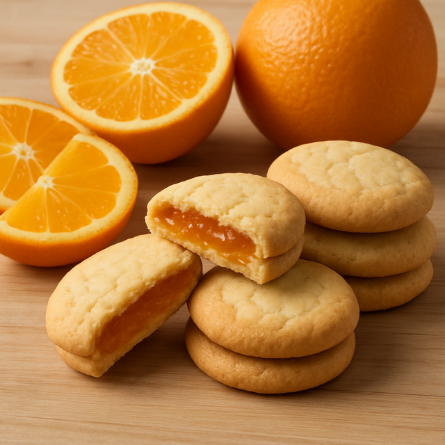 Organic Orange Flavor Cookie Filling