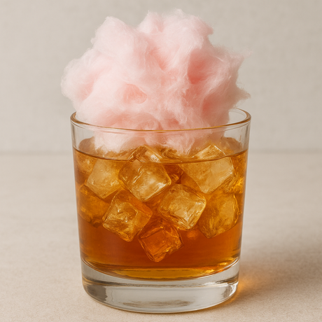 Organic Amaretto Cotton Candy Floss Sugar