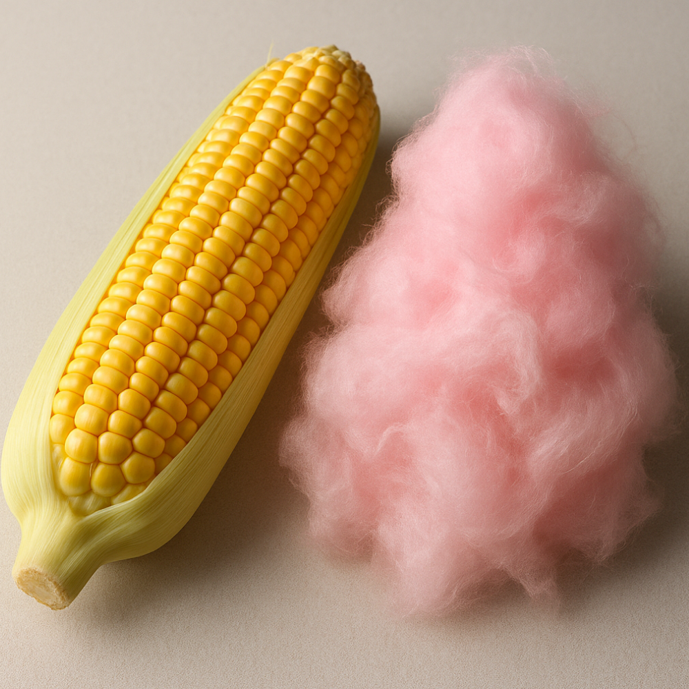 Organic Corn Cotton Candy Floss Sugar