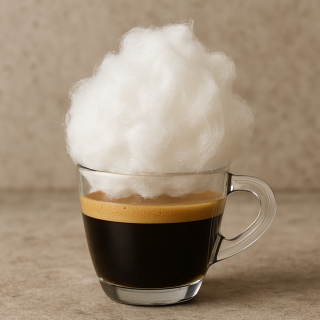 Organic Espresso Cotton Candy Floss Sugar
