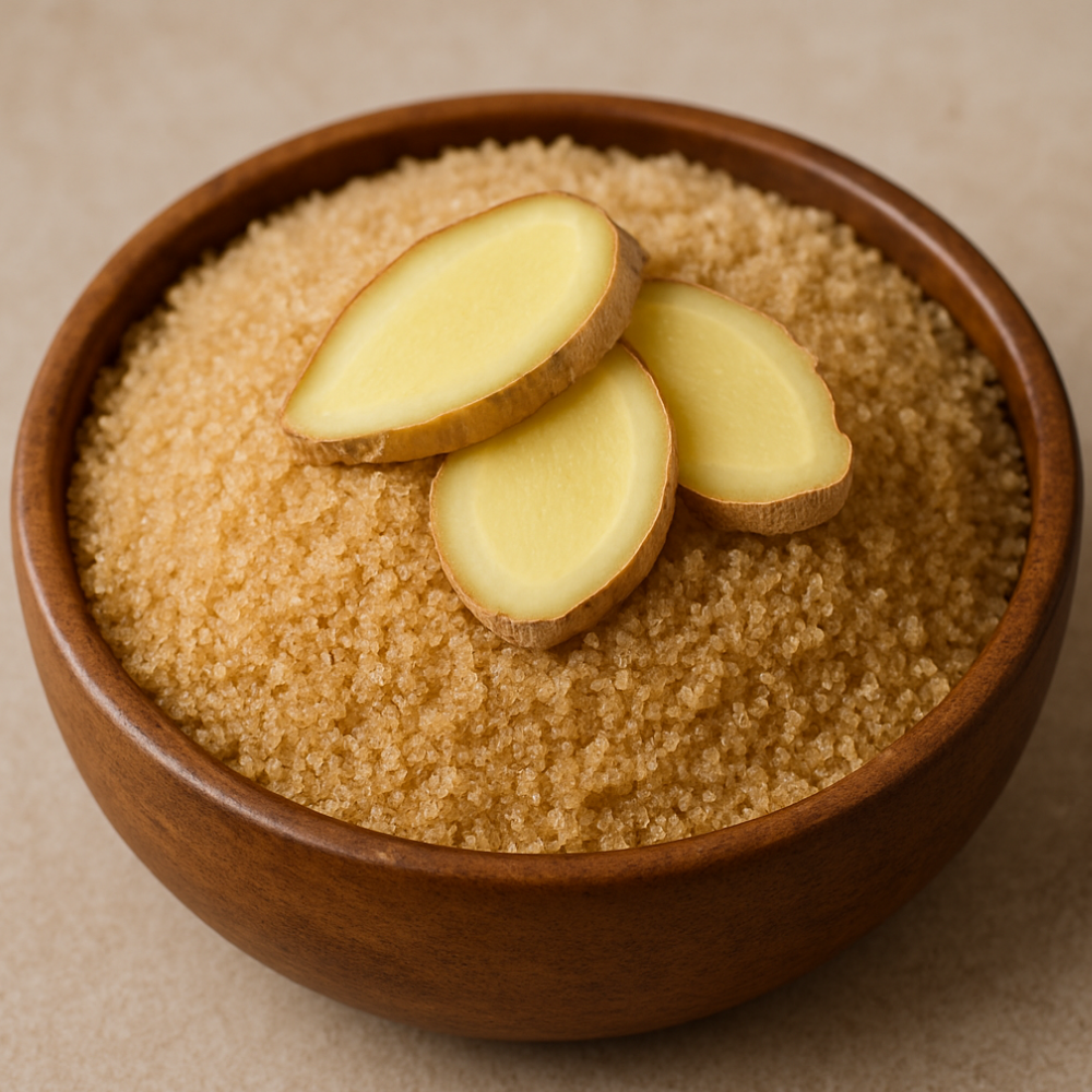 Organic Ginger Cotton Candy Floss Sugar