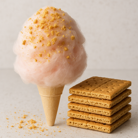 Organic Graham Cracker Cotton Candy Floss Sugar