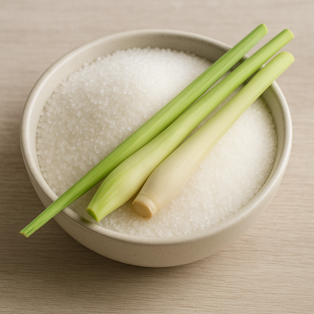 Organic Lemongrass Cotton Candy Floss Sugar