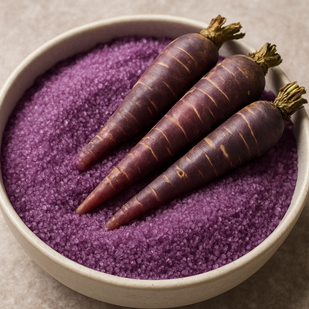 Organic Purple Carrot Cotton Candy Floss Sugar