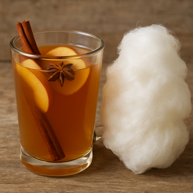 Organic Spiced Apple Cotton Candy Floss Sugar