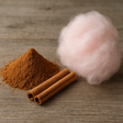 Organic Sweet Cinnamon Cotton Candy Floss Sugar