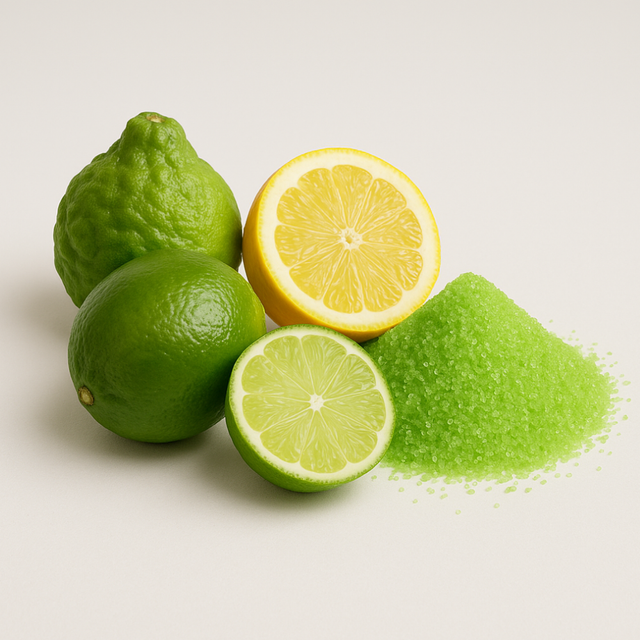 Organic Bergamot Lemon Lime Cotton Candy Floss Sugar