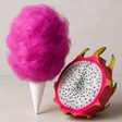 Organic Dragon Fruit Cotton Candy Floss Sugar